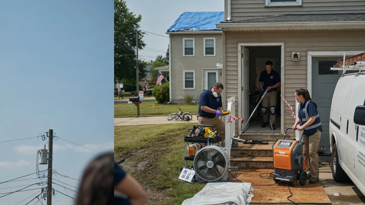Water Damage Repair in Nelsonville, WI near me